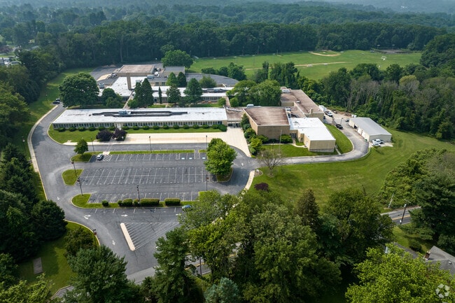 Paxon Hollow Middle School's campus is set in the Springton Lake Reservoir area.