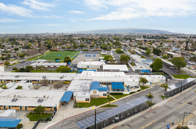 Adams Middle School is located on Ripley Ave in Redondo Beach, CA.