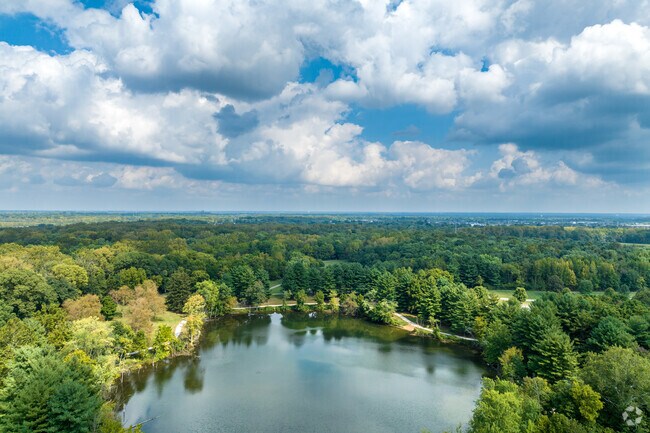 Three Creeks Park is a sizable park with trails, sports facilities & dog areas.
