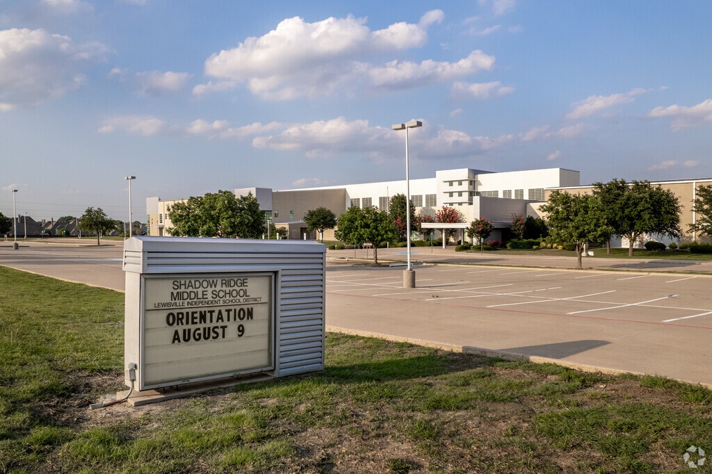 Shadow Ridge Middle School in Flower Mound.