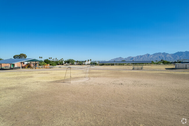 Besides the playground, students can play soccer behind the Roberts Naylor K8 School.
