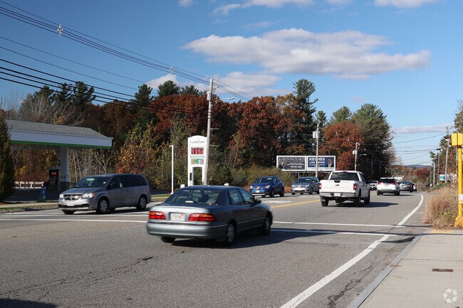 Route 12 is a central main street for locals in Boylston to find all their shopping needs.