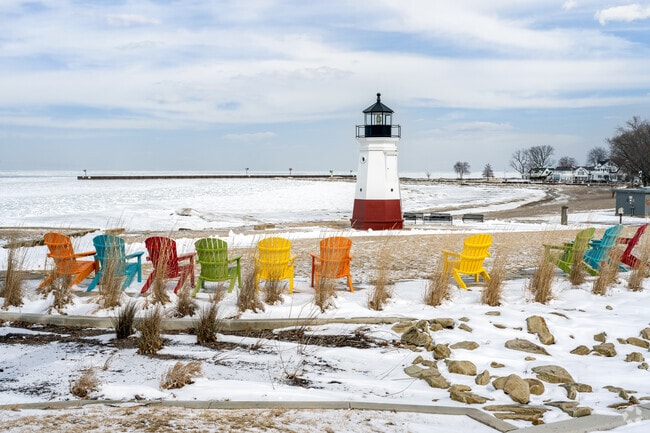 Vermilion's Harbor View Park is home to Main Street Beach—the city's largest public beachfront.