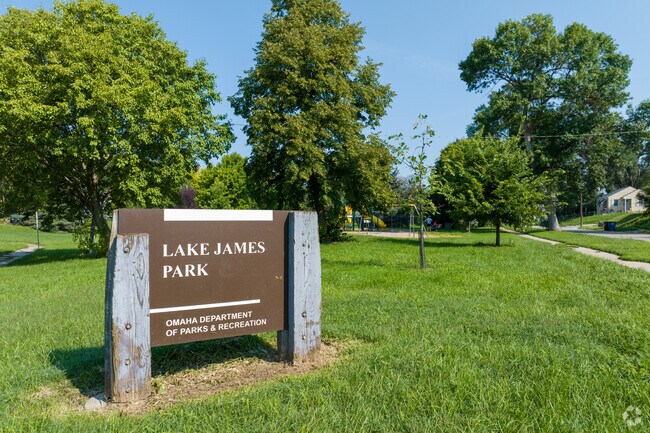 Lake James Park provides open green space near Clairemont Heights.