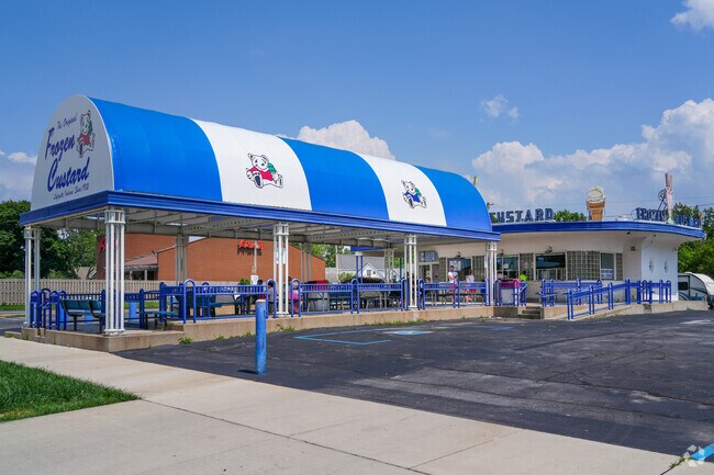 Original Frozen Custard offers a sweet treat after a long day at the park.