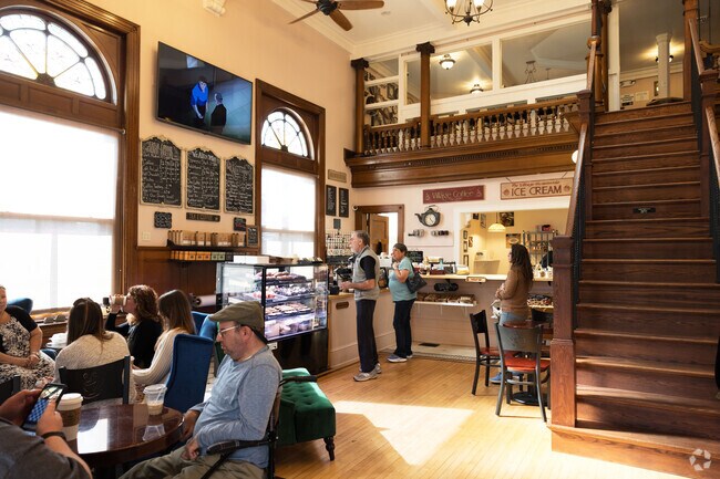 Stop by for coffee or ice cream at Village Coffee & Cream in Shrewsbury, PA.