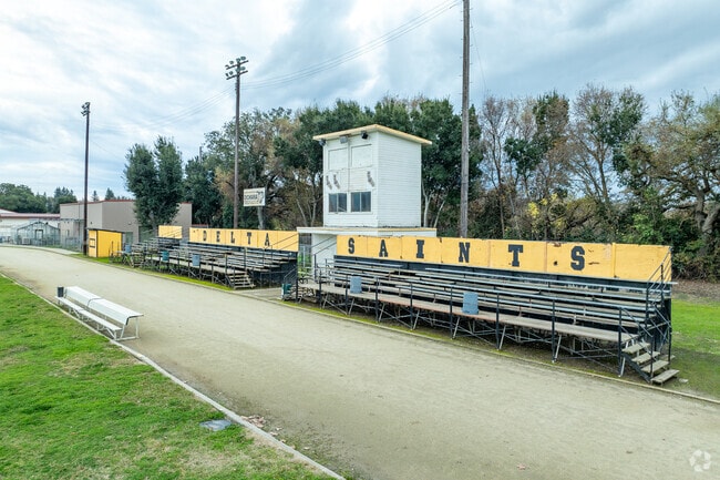 Delta High School is home of the Saints.