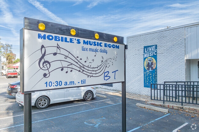 Blue's Tavern, features live blues and southern rock music.