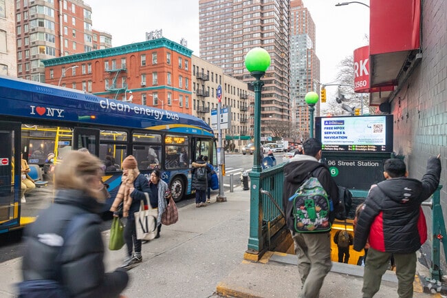 Carnegie Hill has many transit options including the subway and buses.