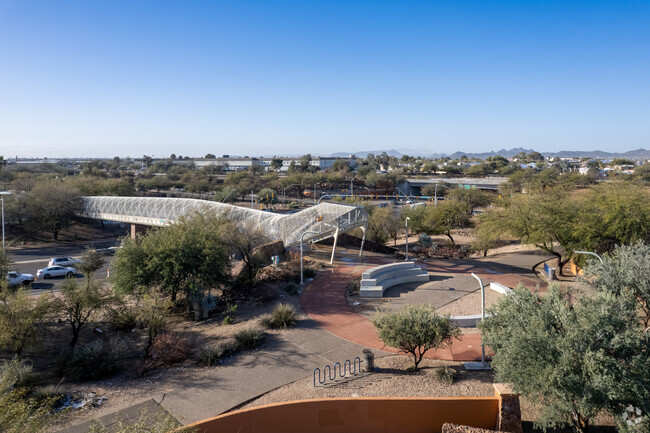A view of Iron Horse Park in Tucson