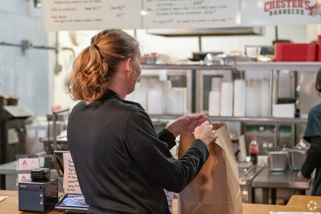 CVhester's Barbecue is a favorite in the Long Hill neighborhood of Groton.