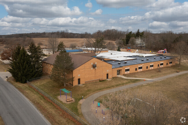 Kettle Lake Elementary School, Aerial.