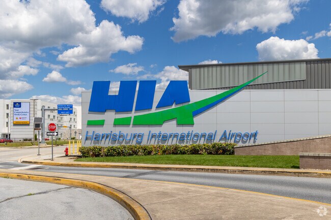 Harrisburg International Airport is about 25 miles away from Farmdale.