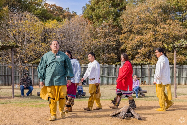 The Chickasaw Cultural Center near Ardmore showcases local history and heritage.