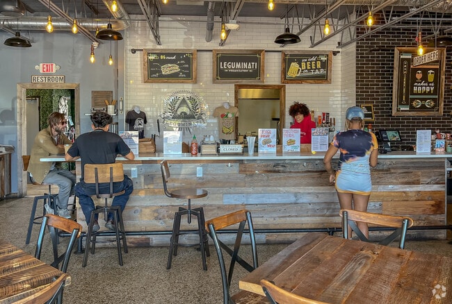 Legumanati is a vegeterian based cafe inside of Foxtail Coffee in Lake Como.