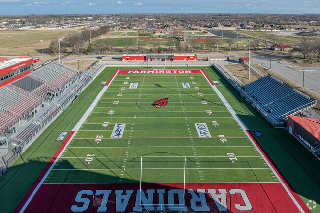 Farmington High School is home of the Cardinals.