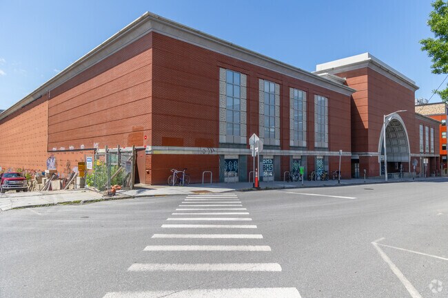 Burlington High School located in downtown Burlington serves grades 9-12.