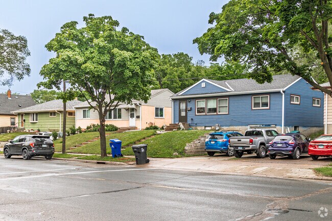 Modest ranch-style homes are common in the Parkway-Greenbrier neighborhood.