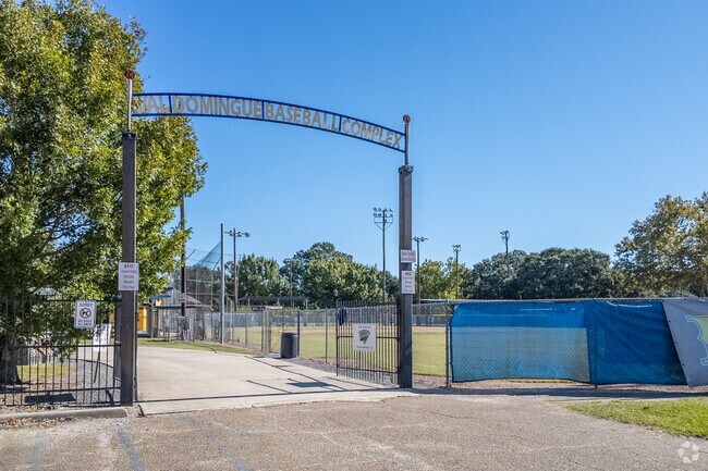 Broadmoor Park is located next to Broadmoor Elementary School.