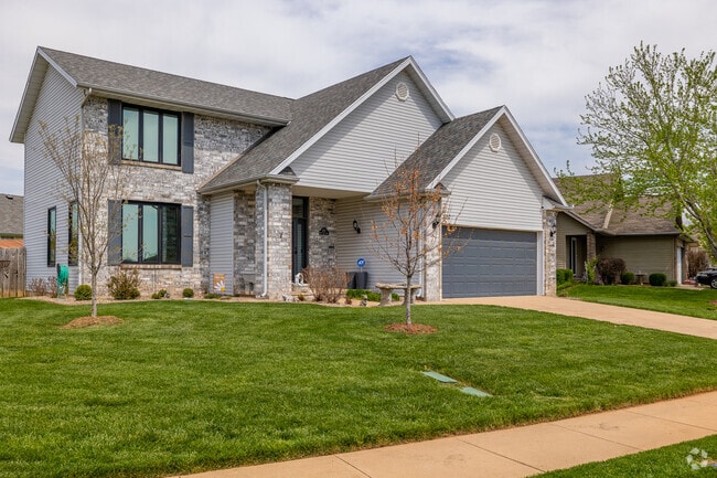 Contemporary two-story home in Springfield's Young-Lilly neighborhood.