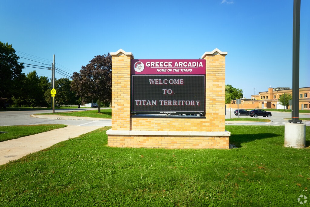 Greece Arcadia Middle School is home of The Titans.