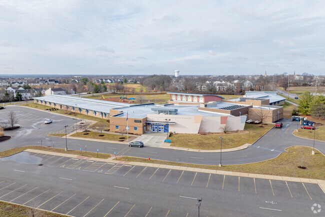 Crossroads Elementary School serves almost 700 students.