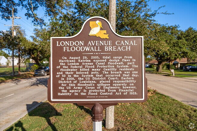 Hurricane Katrina made a large impact in the Saint Anthony neighborhood.