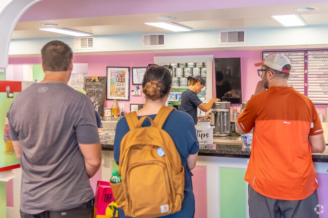 Locals in Stone Harbor love taking a walk over to Springer's Homemade Ice Cream.