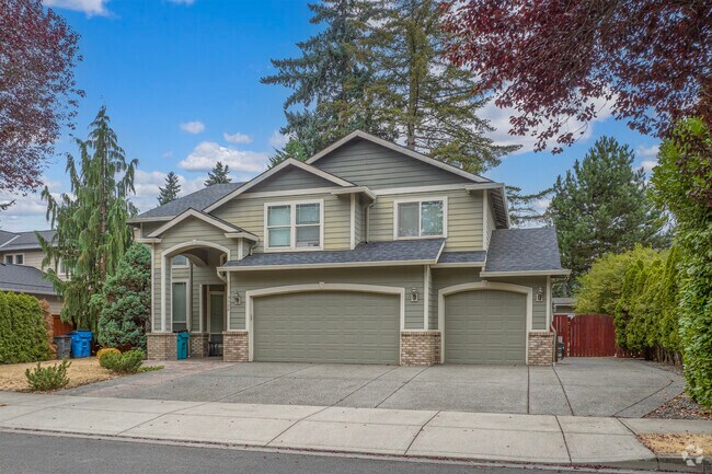 Contemporary home reflects Oakbrook’s blend of modern and ranch-style architecture.