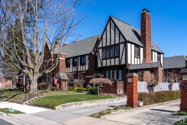 Grosse Pointe's Large Tudor style condominiums afford busy families space, and peace of mind.