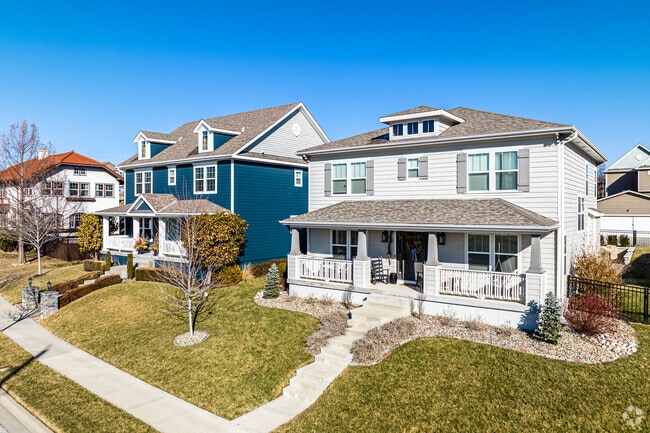 Most homes in Longview have front porches.