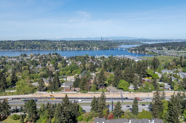 Across from Mercer Island and along Lake Washington, Factoria is a great place to call home.
