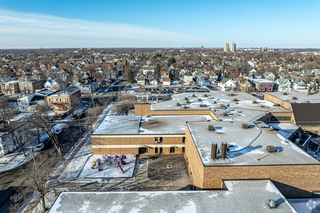 Heritage STEM Academy is on Chicago Ave in Minneapolis.