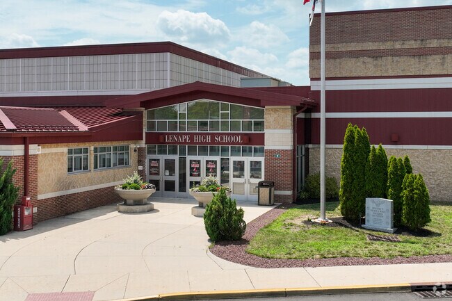 Lenape High School received an A rating from Niche.