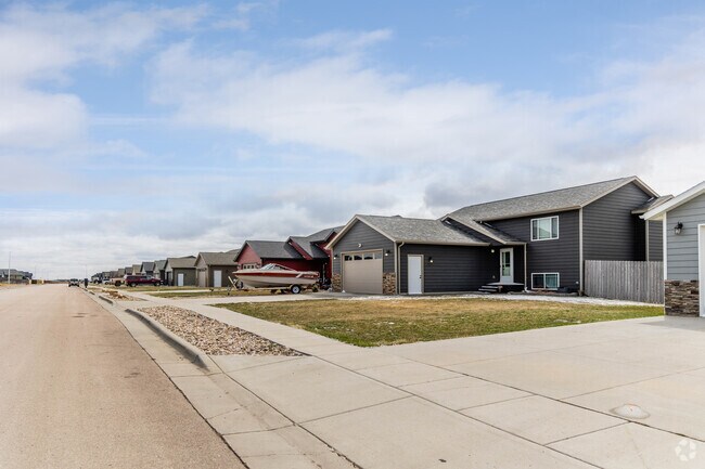 Box Elder is home to quite suburban streets.