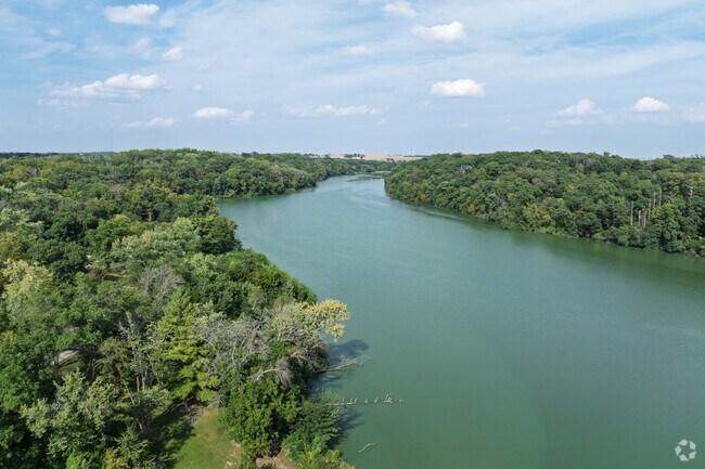 The Iowa River flows along the eastern bounds of Eldora and provides water to the city.
