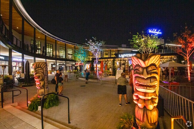 Local attractions and eateries are featured along Sparkman Ward in the Channelside neighborhood.