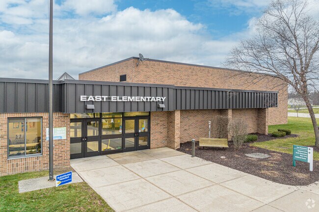 Coopersville East Elementary School serves the younger students of Chester Township.