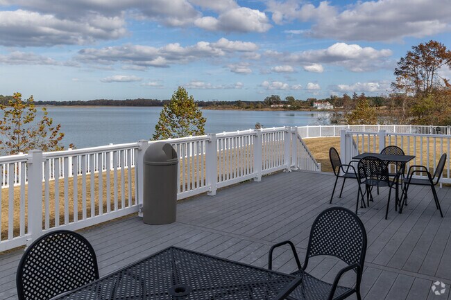 Riverfront views add to the beauty of Sleepy Hole.