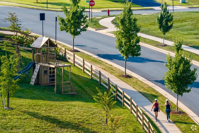 Redfields features walking trails and open areas that encourage an active lifestyle.