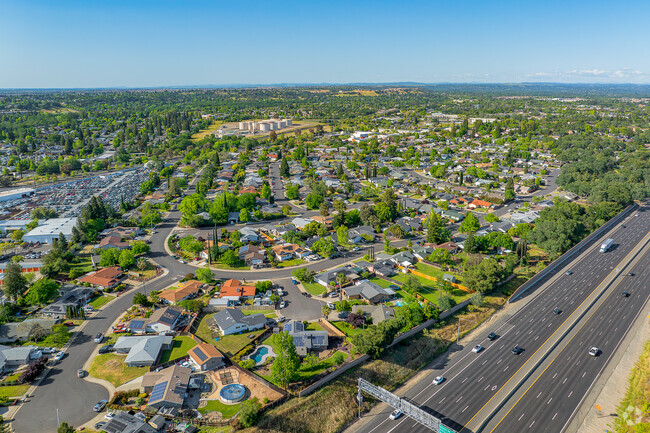 Woodside is just about 20 miles from the state capital.