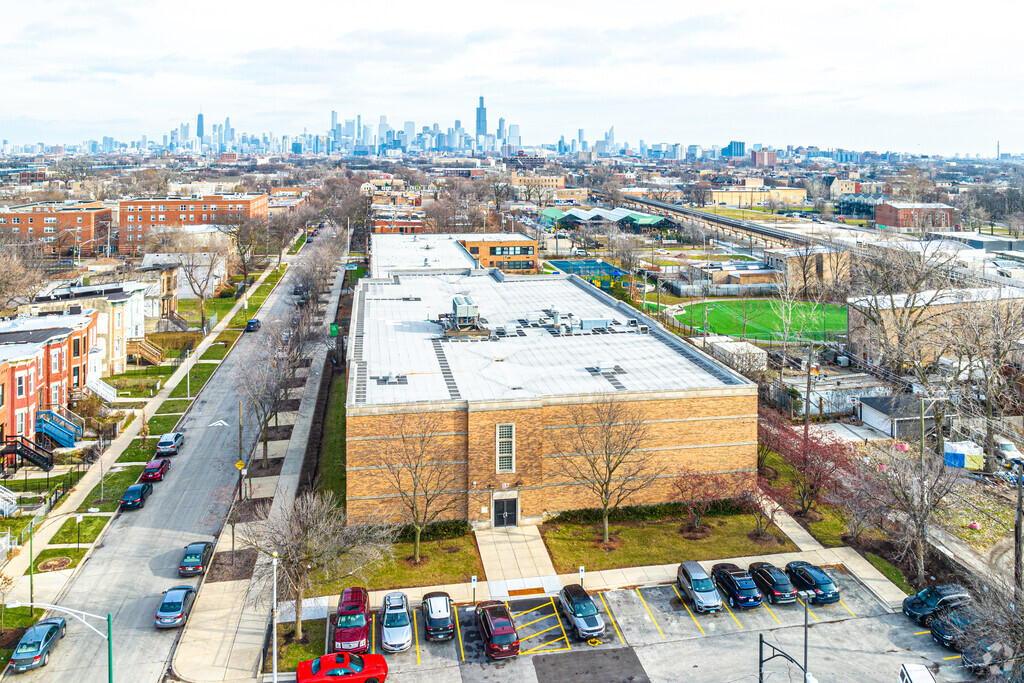 Beidler Elementary School serves residents of the Garfield Park neighborhood.