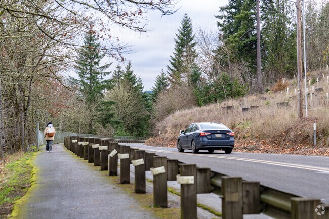 Oregon Route 47 can take you 45 miles south from Vernonia to Portland.