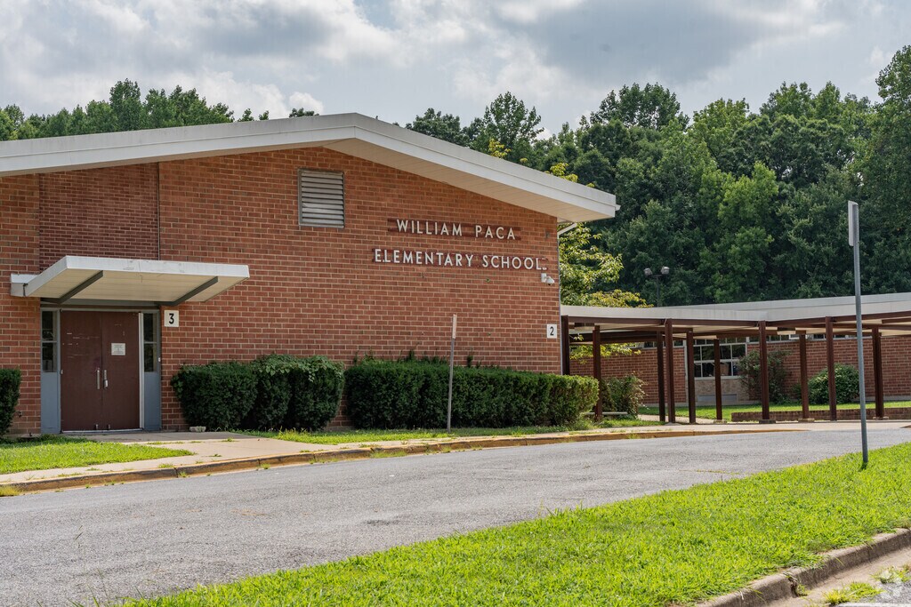 William Paca Elementary School building in Summerfield.