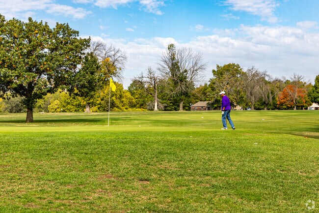 Unity Village Golf Course is a convenient stop after work.
