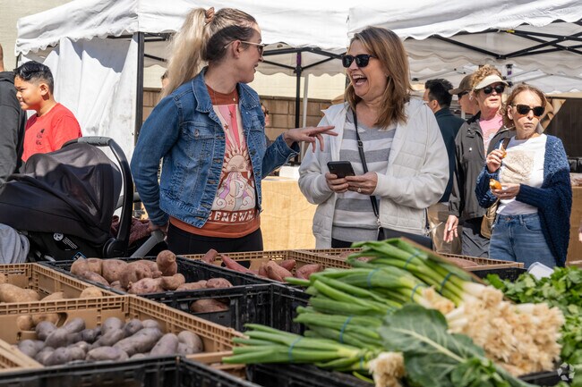 The Yorba Linda Farmers Market is a great place to meet neighbors and friends.