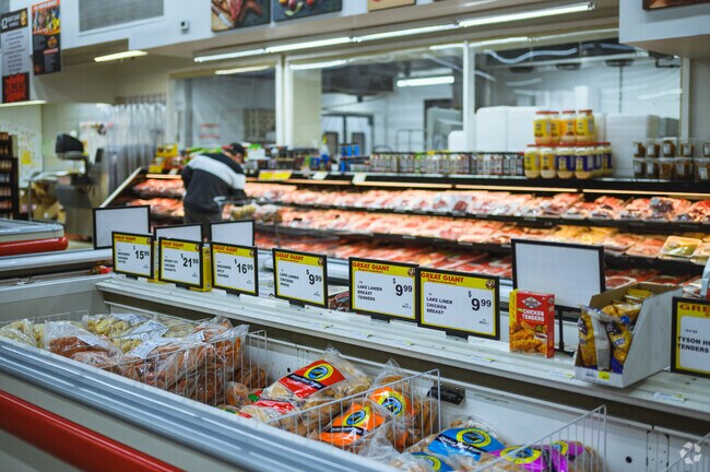 Great Giant Supermarket is a full-service grocery located just south of Moores Park.