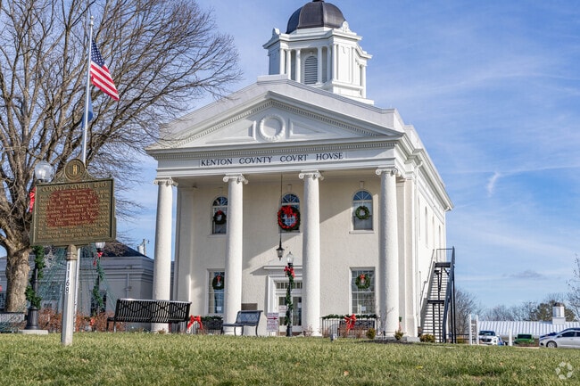 Kenton County Courthouse, built in 1840, is at the heart of Independence.