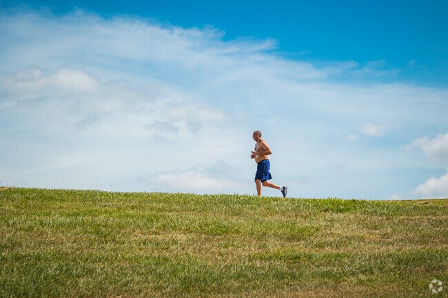 Algiers Point residents enjoy the outdoor spaces for exercise and fresh air.