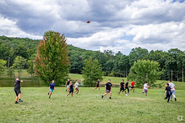 Greenbrier State Park is a great location for a flag football game.